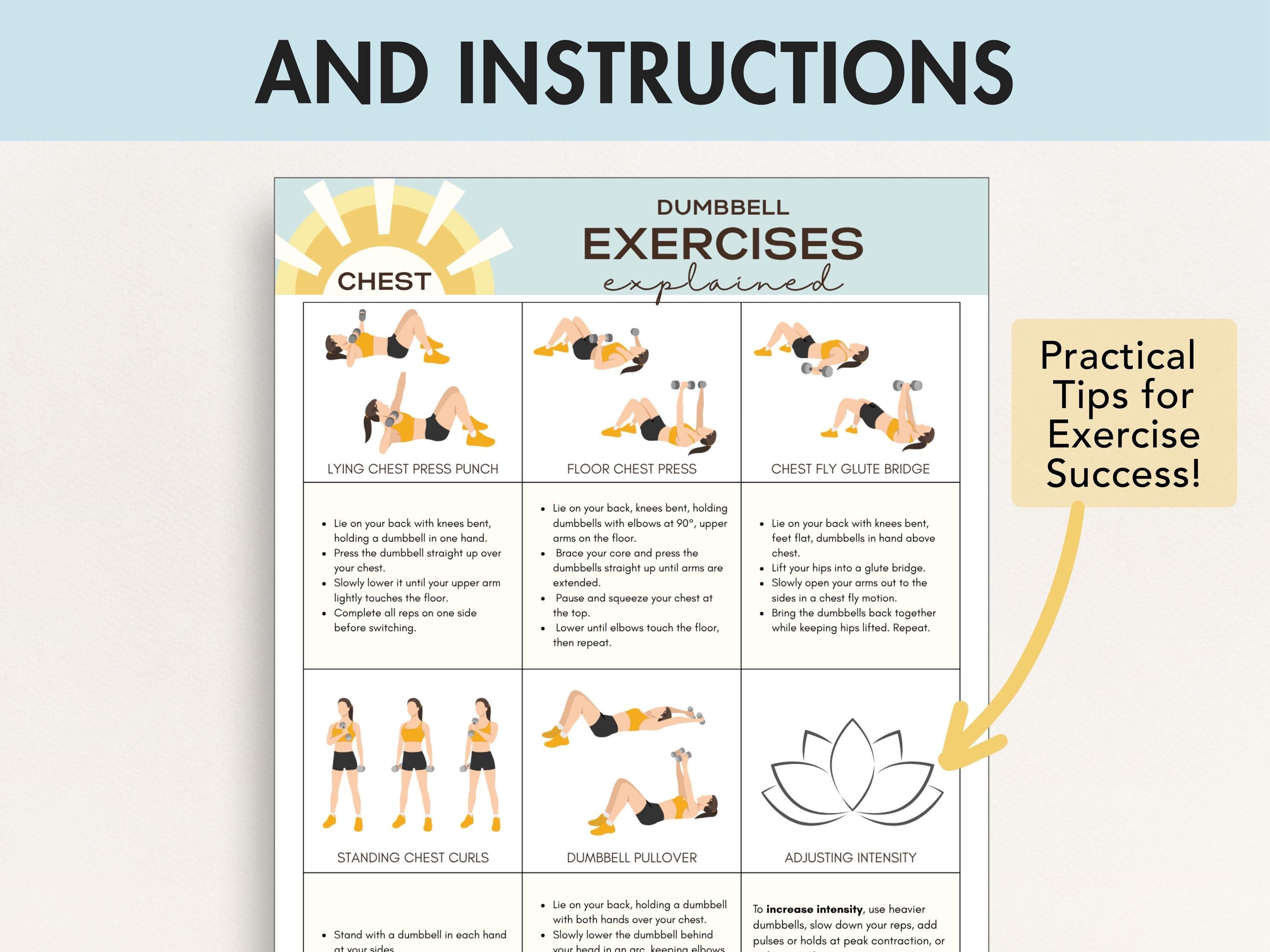 Printable Chest Workout Routines