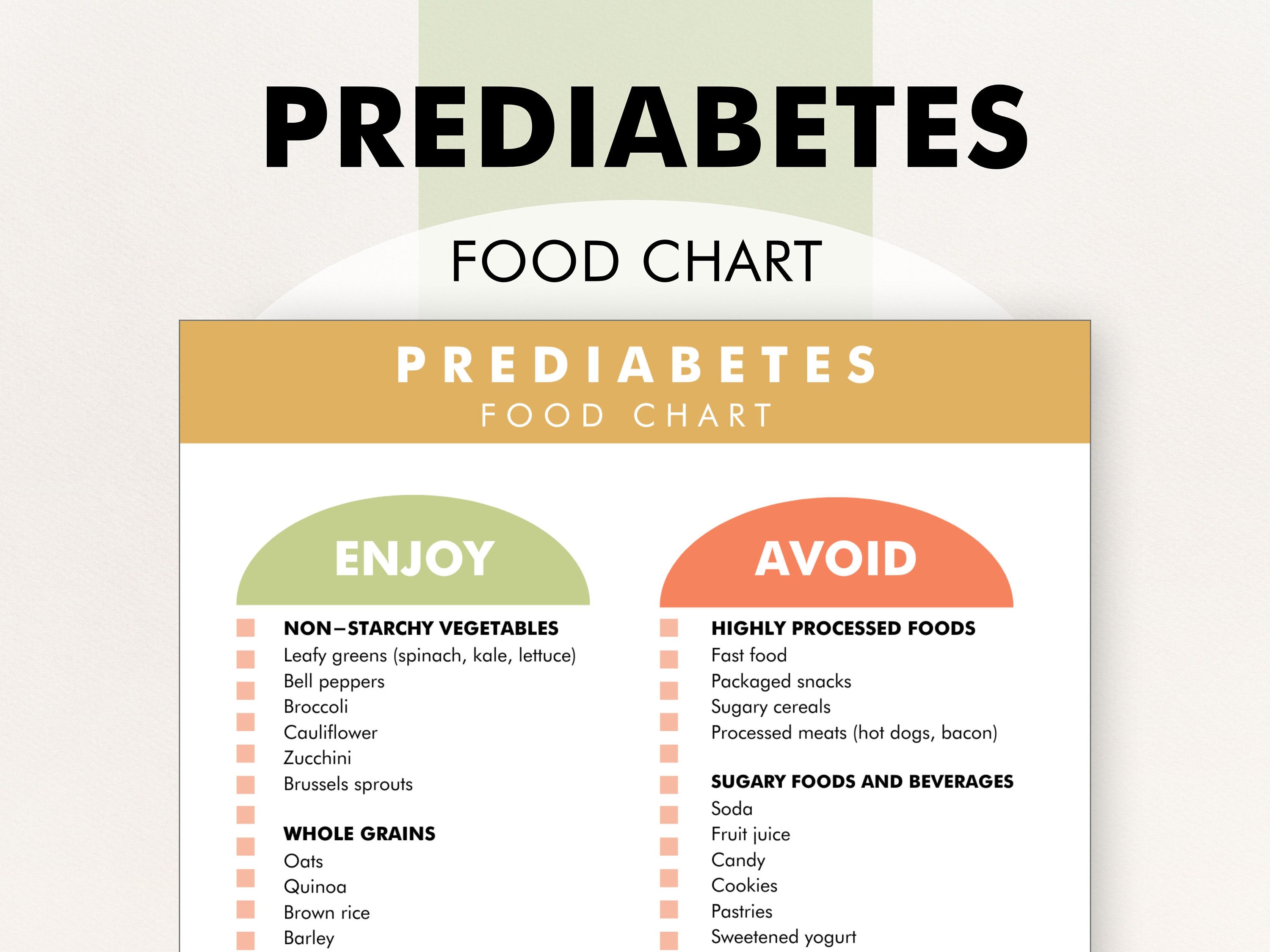 Ada Food List Printable Ada Food List Printable