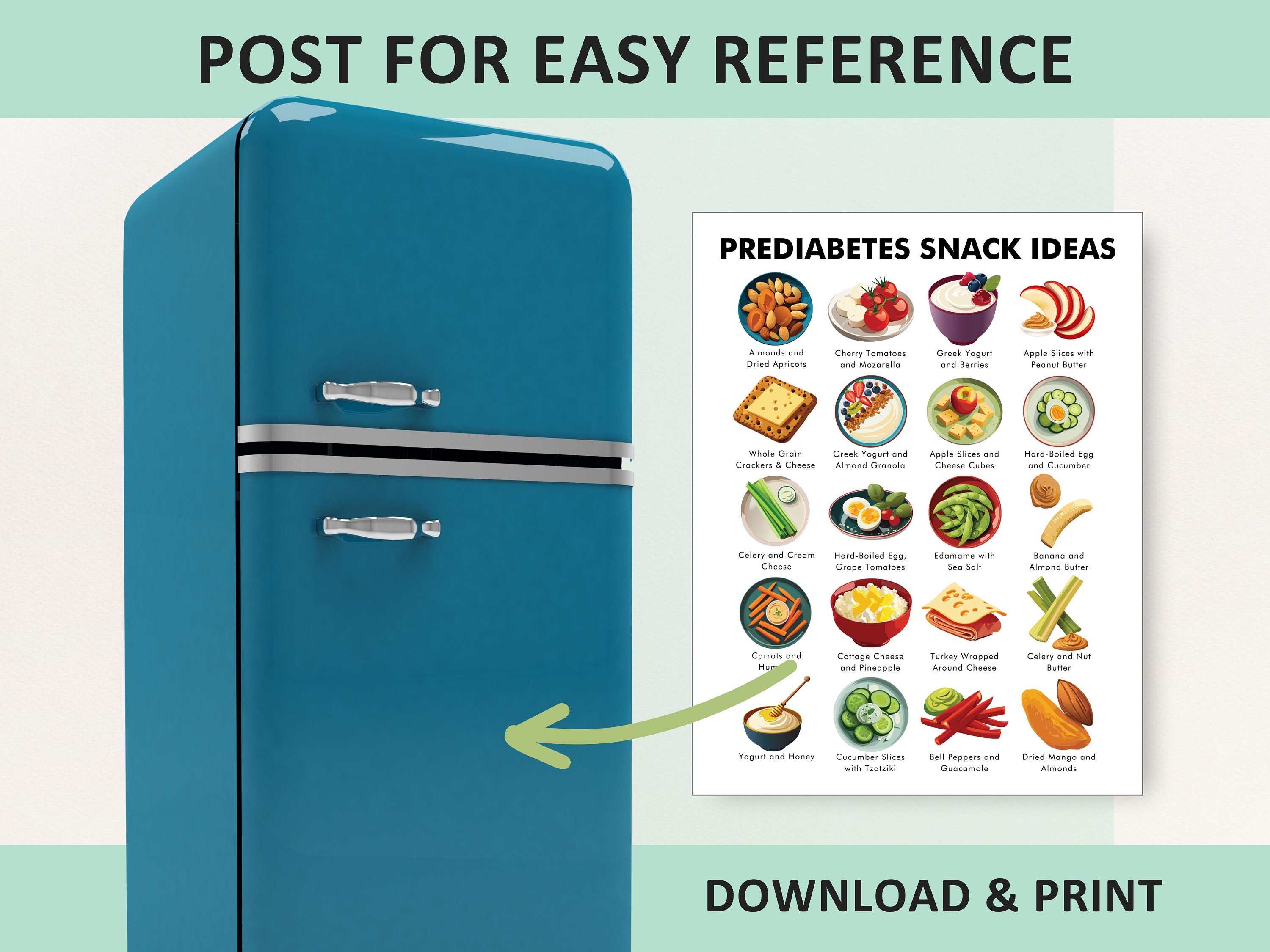 Prediabetes Snack Ideas, Snacks to Eat for Prediabetic Diet, Pre