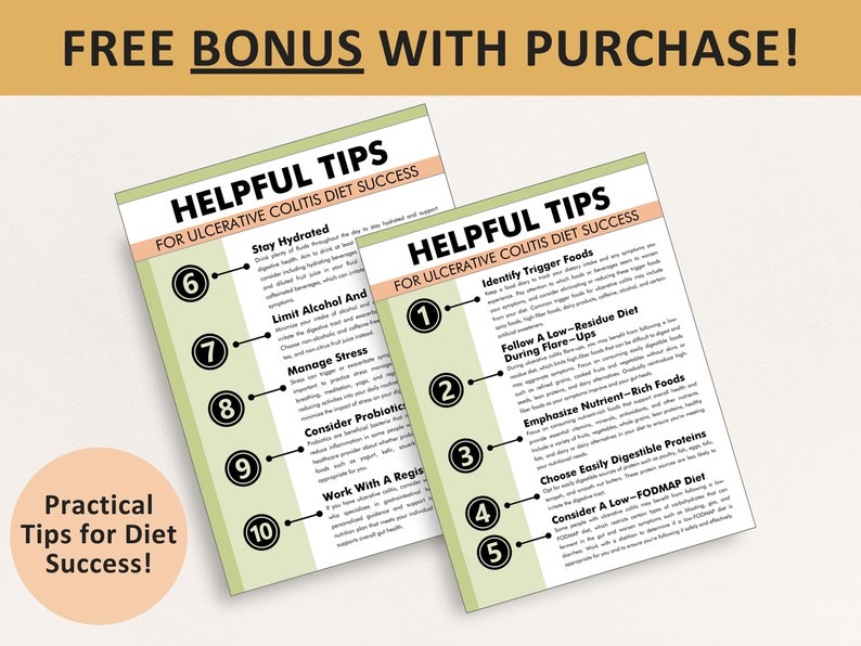 Ulcerative Colitis Diet Plan, PDF Diet Chart, Ulcerative Colitis Food