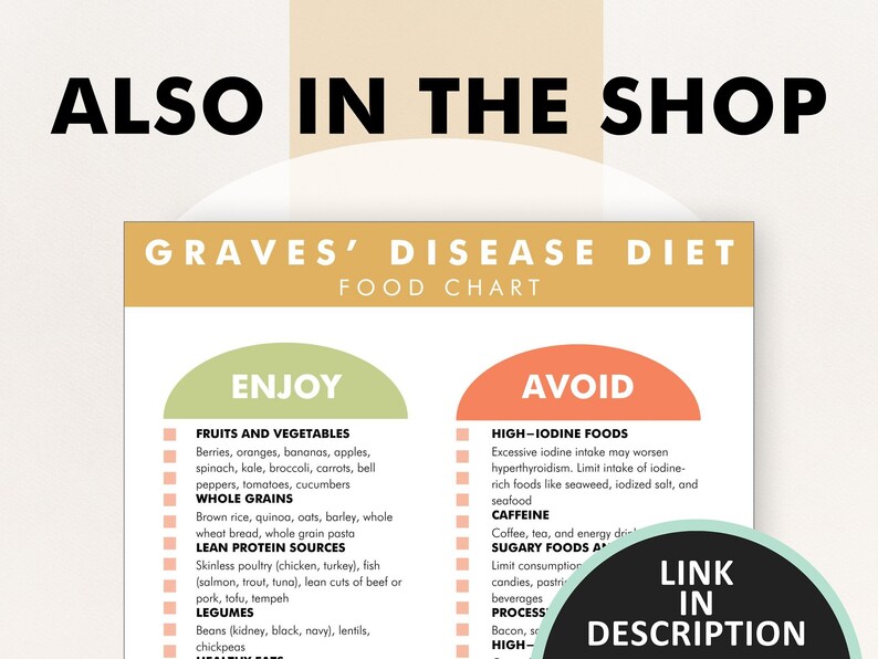 Graves' Disease Diet, Graves Disease Food List, What to Eat, What to