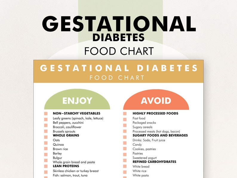 Gestational Diabetes Food List, Reduce Sugars While Pregnant With