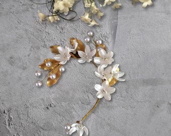 Boucles D'oreilles Anneaux Plaqué Or - Occasion - Style Simple Et Intemporel