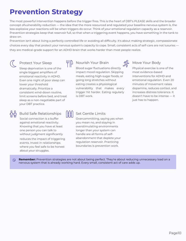 DBT Emotional Trigger Map | ADHD Emotional Regulation Worksheet - Etsy ...