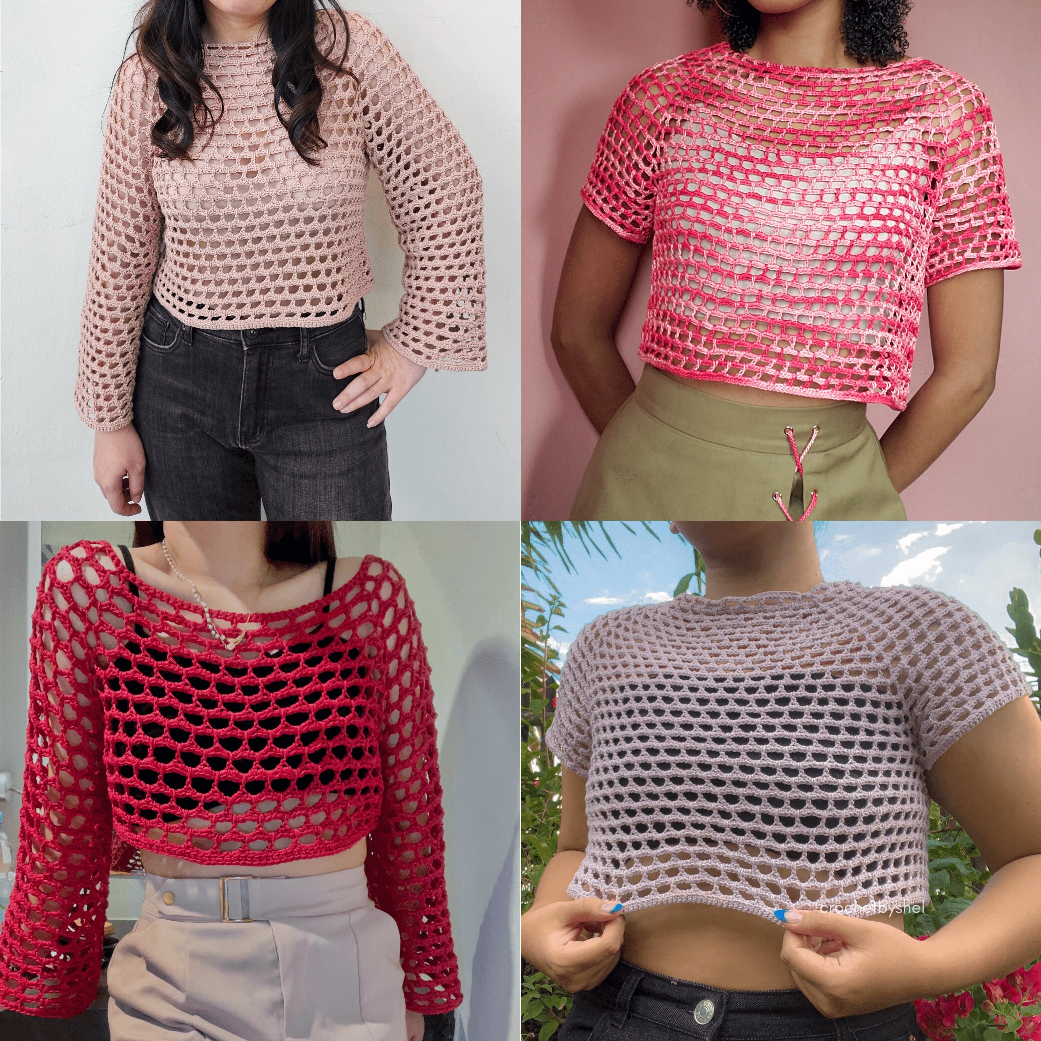PlageOpenwork Pattern ニット セール】Glitter Openwork Knit / グリッターオープンワーク