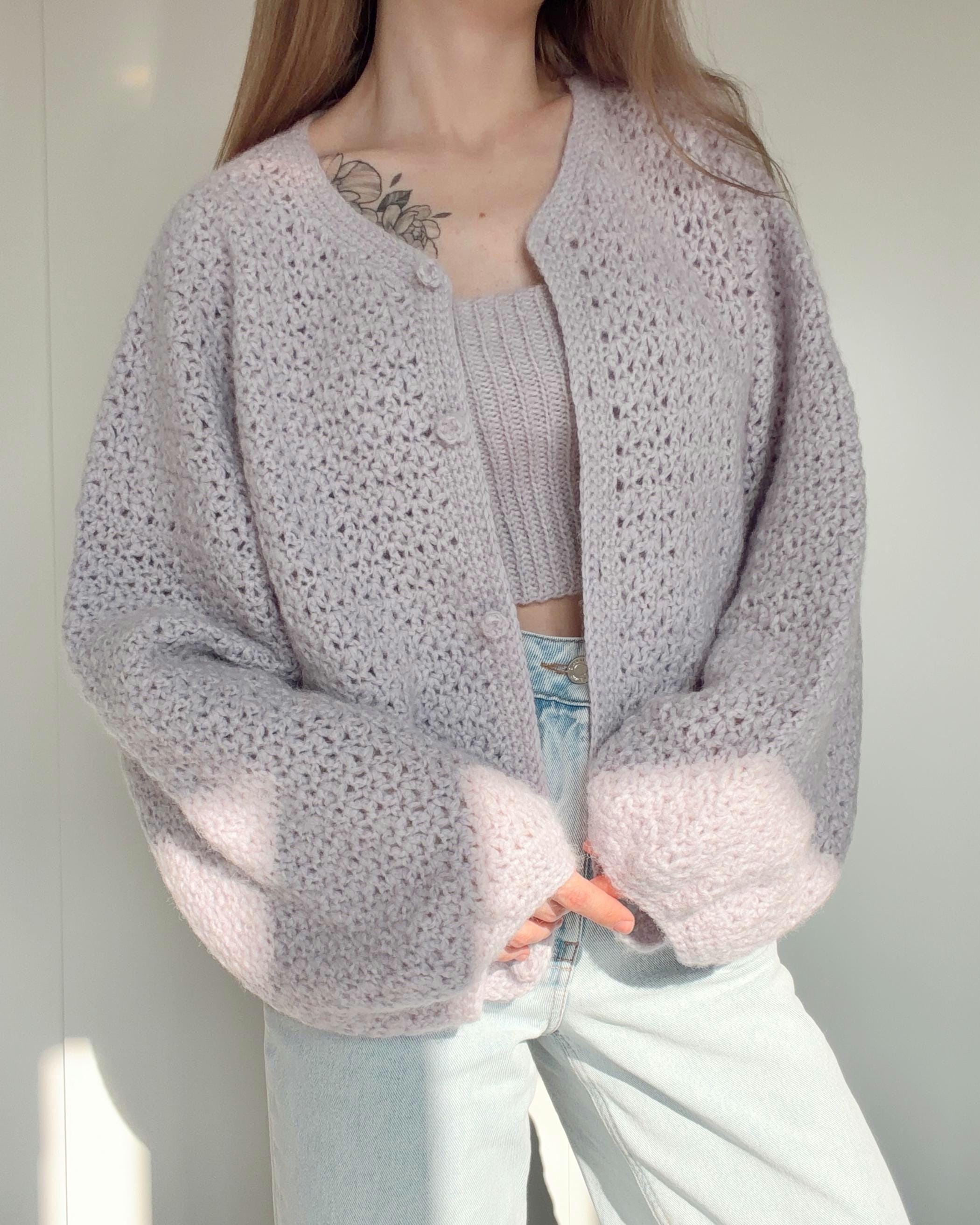 Angora Cardigan - Etsy New Zealand