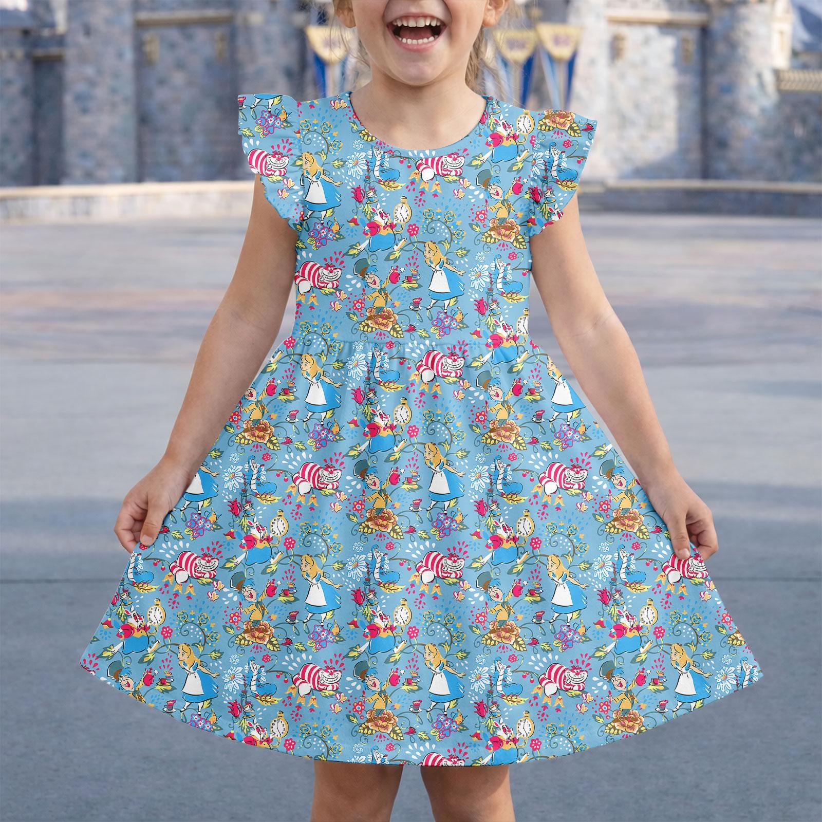 homecoming dress stores in colorado springs Alice in Wonderland Halloween Carnival Suit Cosplay Costume Kids Girls –  TrendsinCosplay main image 0