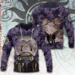 Supernatural Hoodie, Winchester Brothers Shirt, TV Show Pullover, Dean and Sam Winchester Tee, TV Show Sweatshirt, Supernatural Hoodie