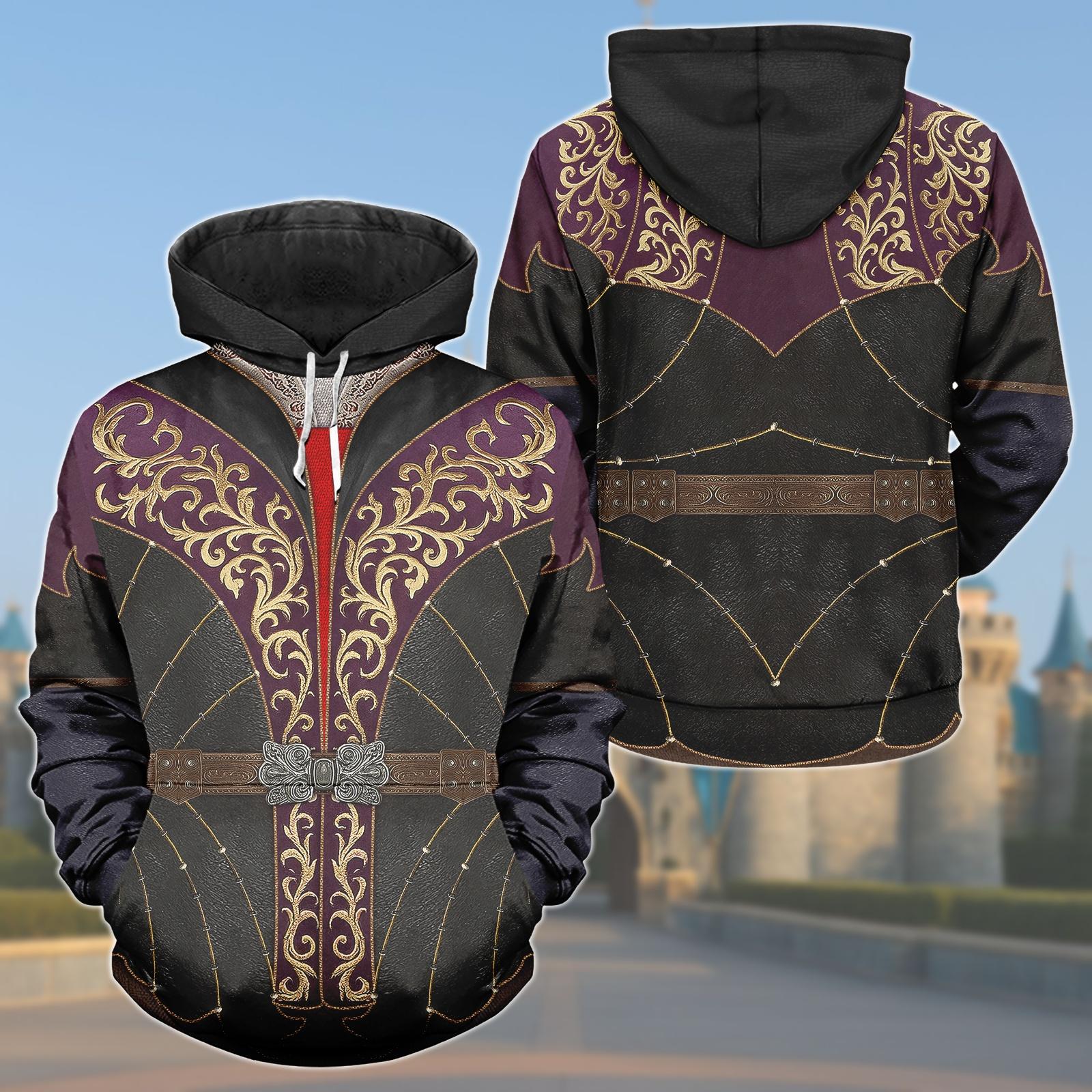 Discover Astarion Costume Hoodie, Vampire Rogue Hoodie, Baldur's Gate 3 Cosplay Hoodie, BG3 Hoodie, DnD Fantasy Gamer Outfit, Astarion Oufit