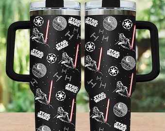 Vaso de Star Wars de 113 ml, vaso de Darth Vader, regalo para fans de la galaxia, vaso térmico de acero inoxidable, vajilla Jedi, vaso de aventura de ciencia ficción