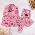 Dunkin Donuts Pajamas Set, Dunkin Donuts Shirt, Dunkin Donuts Pajamas, Dunkin Donuts Pants, Dunkin Donuts Gift, Coffee Lover Pajamas product logo