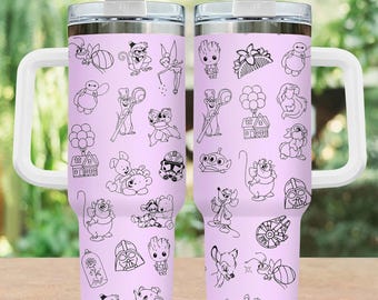 Vaso Disneyland de 113 ml, taza de viaje Magical Kingdom, regalo para el día del parque, taza térmica de acero inoxidable, artículos para bebidas para viajes a Disney, taza de Mickey Mouse