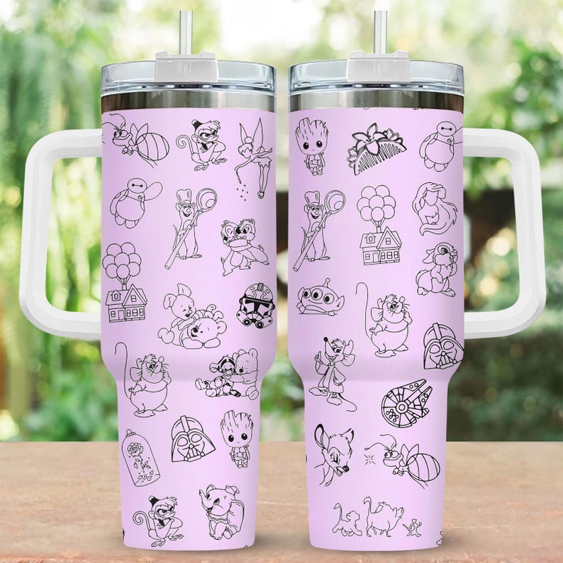 Disneyland 40oz Tumbler, Magical Kingdom Travel Mug, Park Day Gift, Stainless Insulated Cup, Disney Trip Drinkware, Mickey Mouse Cup