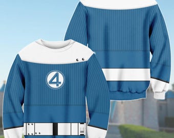 Sue Storm Costume Hoodie, Mcu Susan Storm Cosplay Tee, Invisible Woman T‑Shirt, Susan Storm Crewneck Sweatshirt, Fantastic Four Hoodie