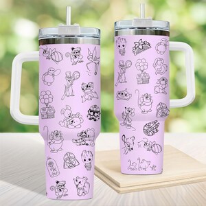 Disneyland 40oz Tumbler, Magical Kingdom Travel Mug, Park Day Gift, Stainless Insulated Cup, Disney Trip Drinkware, Mickey Mouse Cup