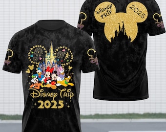 Disney Reise 2025 Hoodie, Familienurlaub Disney Sweatshirt, Passender Gruppe Hoodie, Magic Kingdom T-Shirt, Disney World Outfit, Disney Geschenk