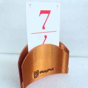 PlayPal Spielkartenhalter - ergonomischer Spielkartenhalter für Kinder und Senioren, ideal bei eingeschränkter Motorik, individalisierbar