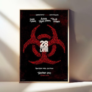 28 Years Later Movie Poster, Classic Film, Room Decor, Canvas Posters, Wall Art Poster, Poster Gifts