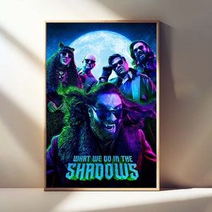 What We Do in the Shadows Filmposters, kamerdecoratie canvasposters, klassieke film, muurkunstposter, postercadeaus