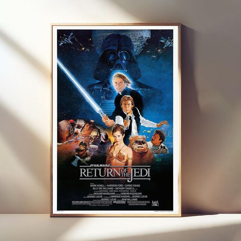 thumbnail image 2 of Official Star Wars Movie Poster Prints – Unframed A4/A3 Giclée Wall Art (UK Made) 2 of 6