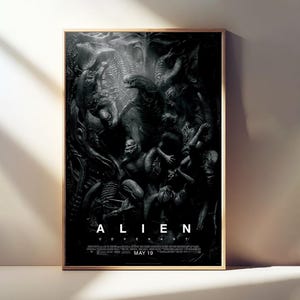 Alien Covenant Movie Poster, Classic Film, Room Decor, Canvas Posters,  Wall Art Poster, Poster Gifts