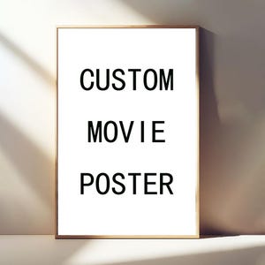Póster de película personalizado, película clásica, decoración de habitaciones, pósteres en lienzo, póster de arte mural, pósteres de regalo