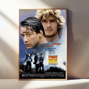 Point Break Movie Poster, Classic Film, Room Decor, Canvas Posters,  Wall Art Poster, Poster Gifts