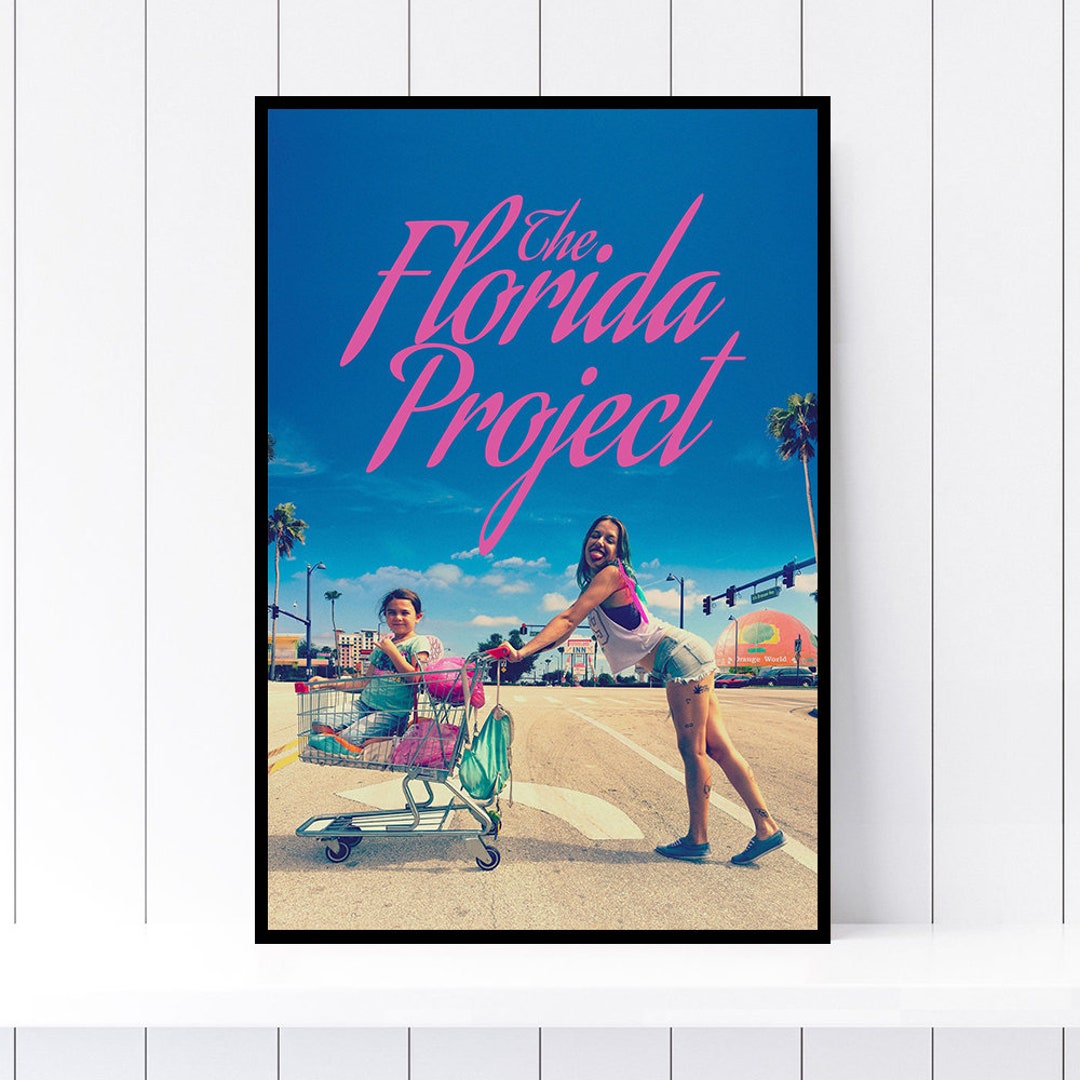The Florida Project Movie Poster Classic Film Room Decor Canvas 