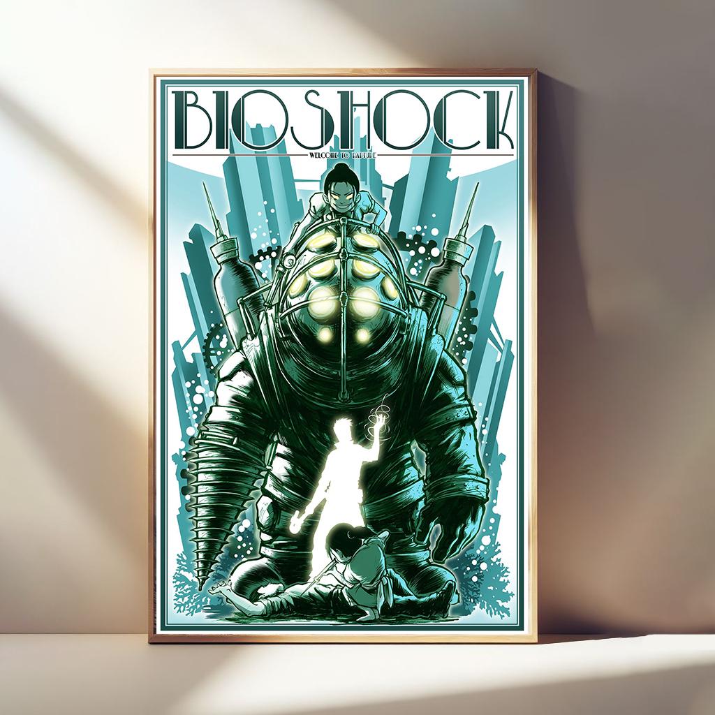 Rapture ポスターセット Bioshock Rapture Poster - The RetroVG (2) | Images :: Behance