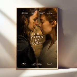 The World to Come Movie Poster, Classic Film, Room Decor Canvas Posters,  Wall Art Poster, Poster Gifts