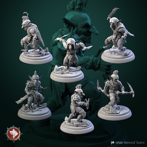 Figurine Résine Archvillain Games - à Assembler Et Peindre, Héroic Fantasy, 2025