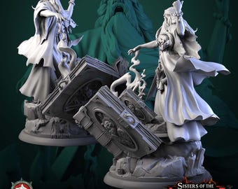 The Eternal Scribe - Heroic Figure - 32mm or 75mm - Grey Resin Figures Unpainted