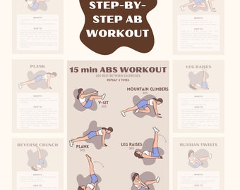 15 MIN AB WORKOUT - printable