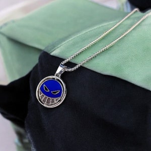 Ace Necklace for Him x Her | Anime-Inspired Metal Jewelry | Spinning Pendant Chains Choker | Stylish Gift for One Piece Fans