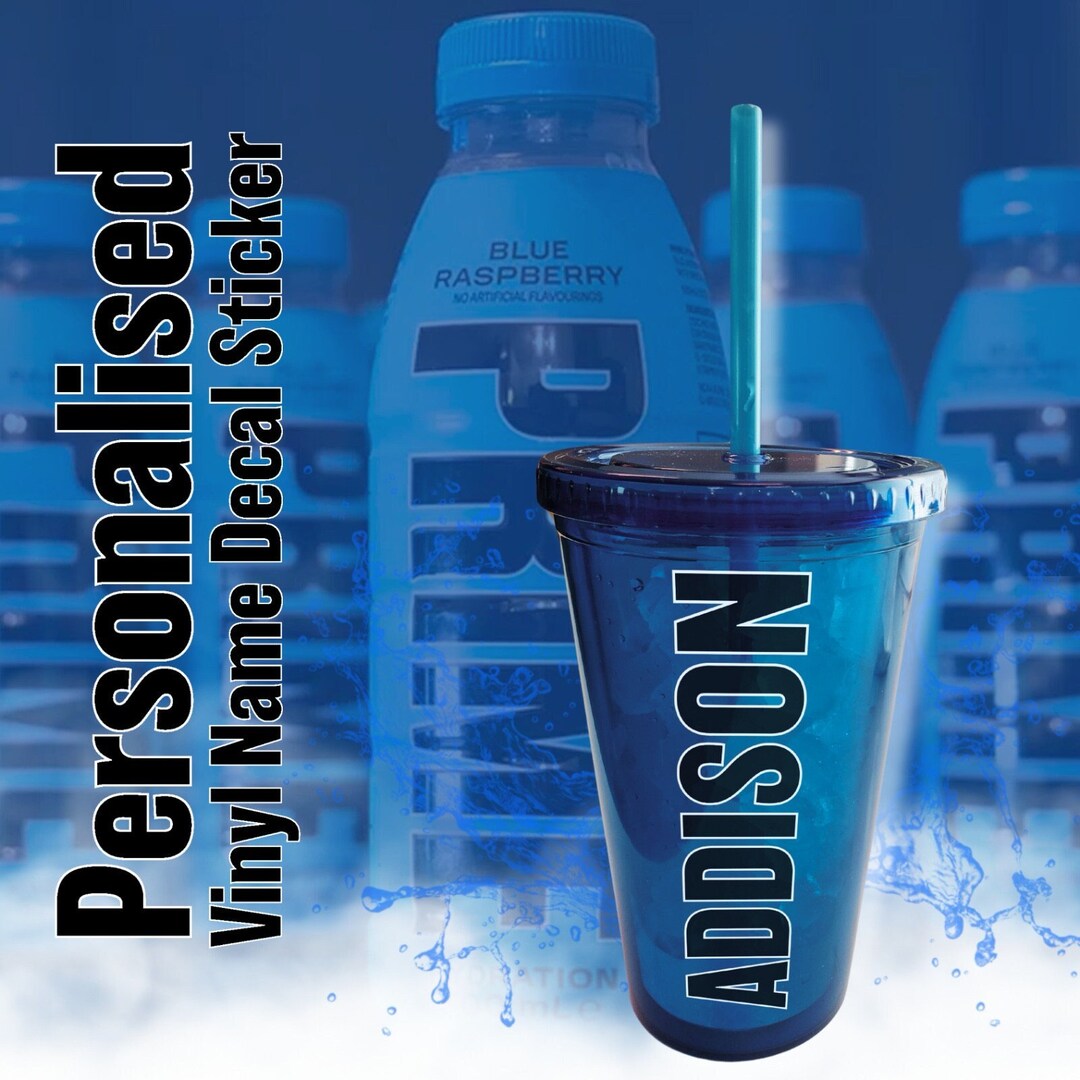 Personalised Two Colour Vinyl Decal Sticker - Etsy