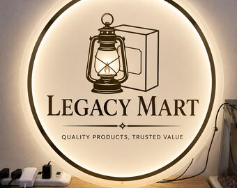Placa de Acrílico Retroiluminada Personalizada para Salão de Beleza, Logotipo Comercial em LED, Sinalização para Salão de Beleza | Placa de Recepção