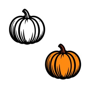 Pumpkin SVG, PNG, EPS, Instant Download, Pumpkins Bundle, Digital Download, Pumpkin Clipart, Pumpkin Vector, Pumpkin Silhouette