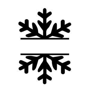 スノーフレーク SVG、デジタルダウンロード用スノーフレーク、冬の SVG スノーフレーク ファイル、Cricut、Silhouette、Glowforge