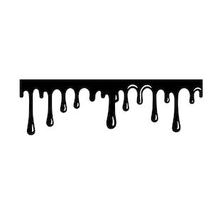 Dripping borders SVG,Dripping svg,Dripping borders Clipart,Choclate Paint drip Silhouette,Cut files Circut cutting files,Image Clipart shirt