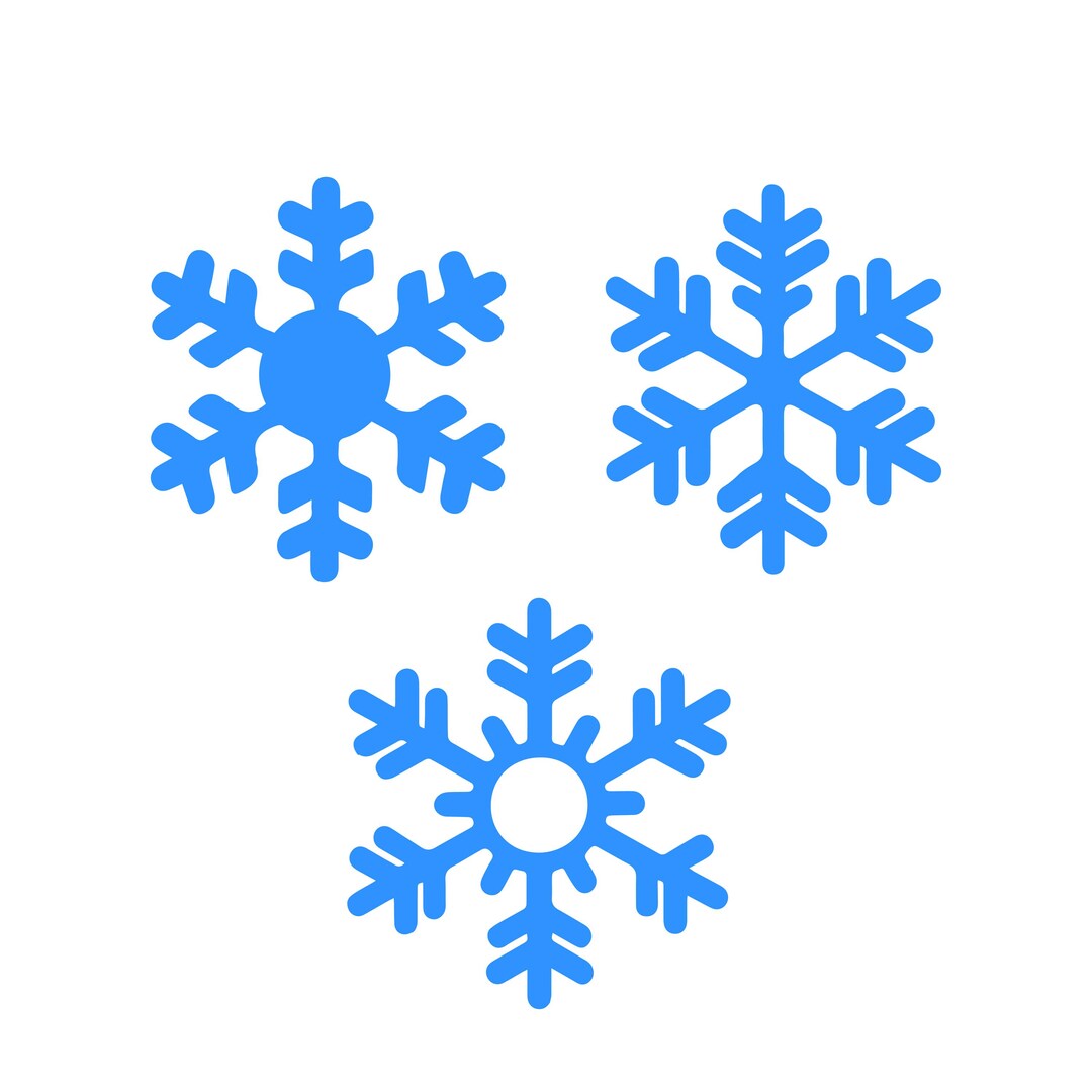 Snowflake SVG | Simple Snowflake Cut File | Download for Cricut ...
