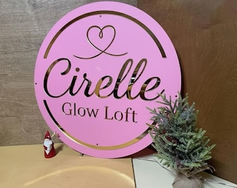 Custom Acrylic Business Sign |Acrylic Logo Sign | Business Logo Signs