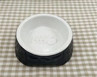 Ciotola per cibo per cani bianca - Ceramica