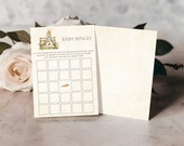 Peter Rabbit Baby Bingo Printable Game, Vintage Baby Shower Bingo Cards, Instant Download, PRVG