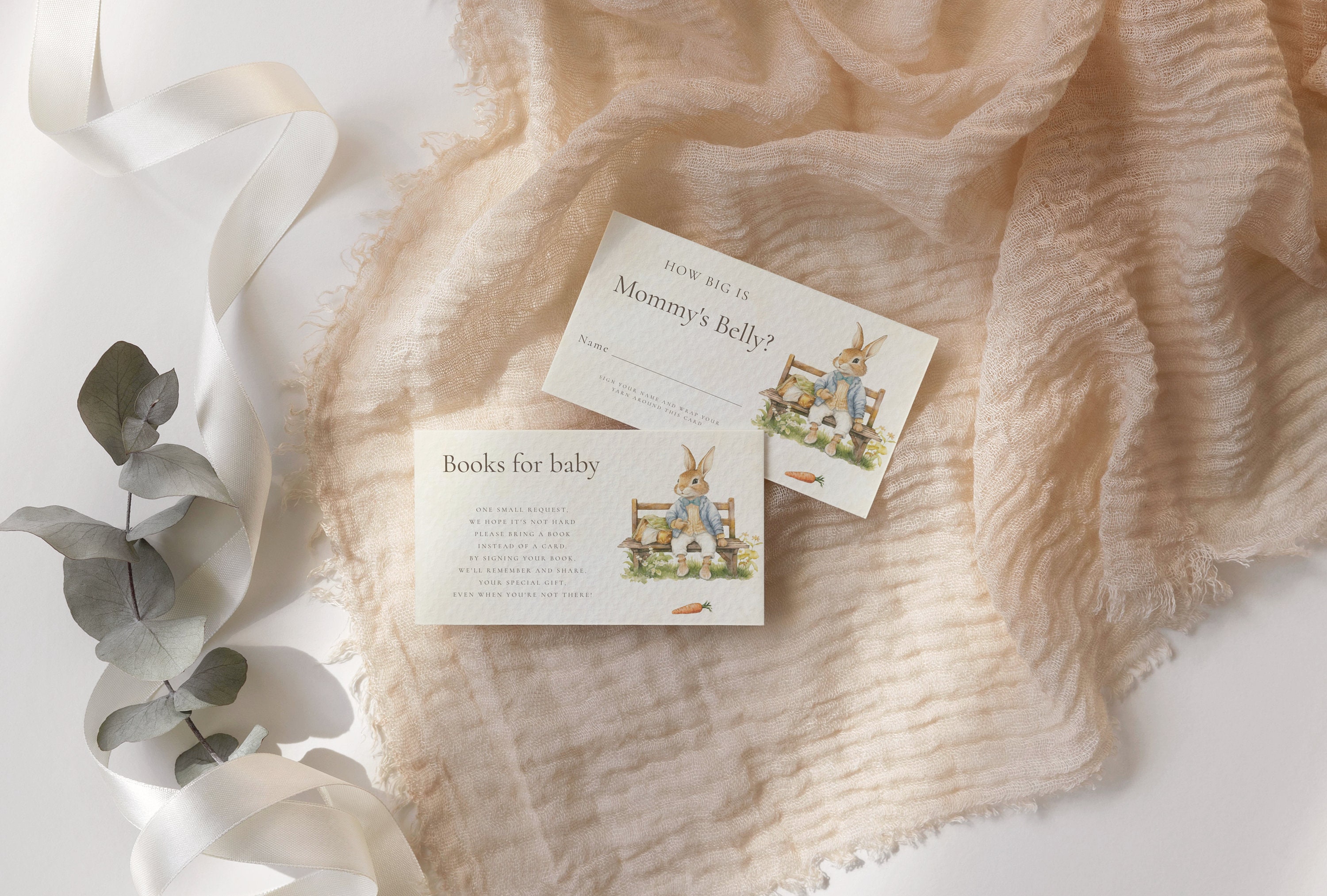 Editable Peter Rabbit Baby Shower Invitation Bundle, Vintage Peter ...