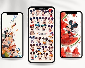Mickey Mouse 4K Phone Wallpapers: Mobile Art (Digital Download)