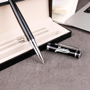 Personalized Pen Kit, customized luxury groomsmen gift, gift for boss/father/husband, graduation gift, gift box packaging, Father&#39;s Day