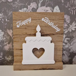 Geschenkgutschein, Geschenkverpackung, Geldgeschenk Torte aus Keraflott