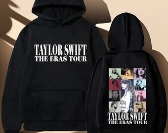 Taylor Swift The Eras Tour Felpa Concerto Album Stampa Felpa con cappuccio per ragazzi e ragazze Streetwear per regalo personalizzato primavera estate