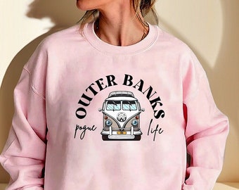Sweat-shirt Outer Banks Pogue Life OBX à capuche série TV vintage JJ Maybank sweat-shirts pour les fans de streetwear unisexe cadeau parfait
