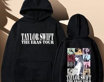 Taylor Swift The Eras Tour Sweatshirt Concert Album Print Hooded Hoodie for Boys and Girls Streetwear for Spring Summer Personalized Gift